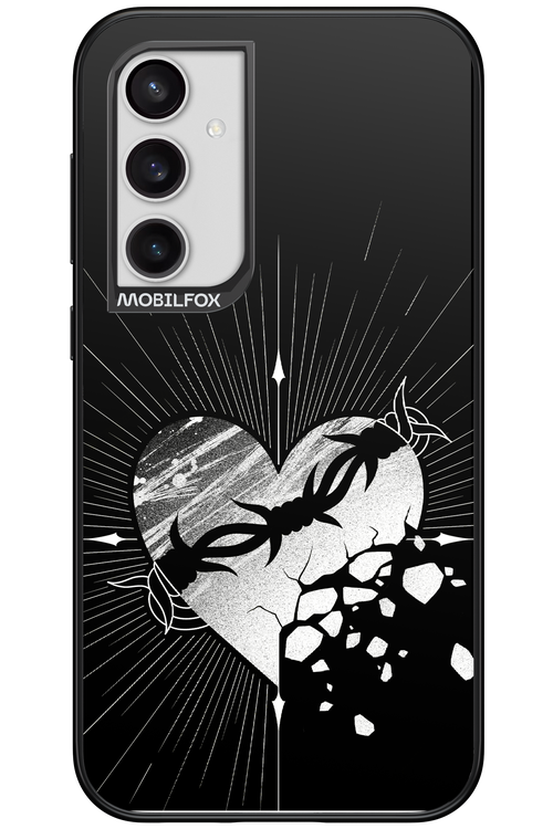 Fehér Szív - Samsung Galaxy S23 FE