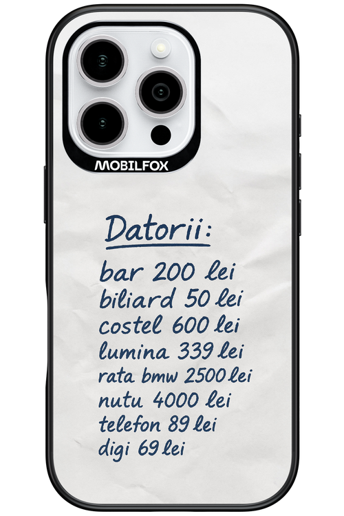 The List - Apple iPhone 16 Pro