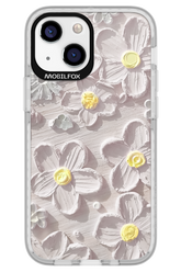 White Flowers - Apple iPhone 13 Mini