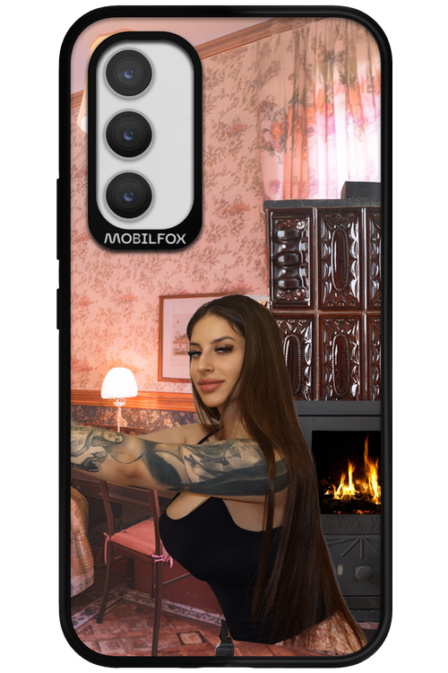 Tattooed Flame - Samsung Galaxy A34