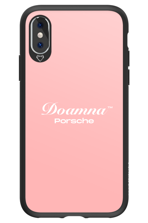 Doamna Porsche (pink) - Apple iPhone X
