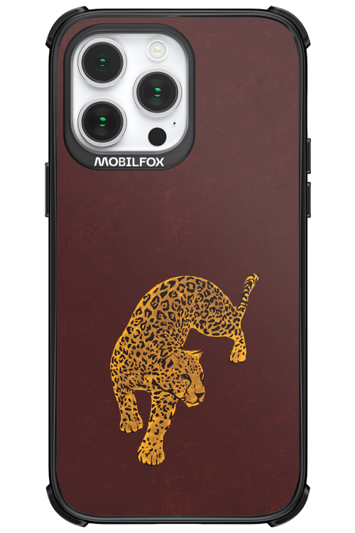 Burgundy Leopard - Apple iPhone 14 Pro Max