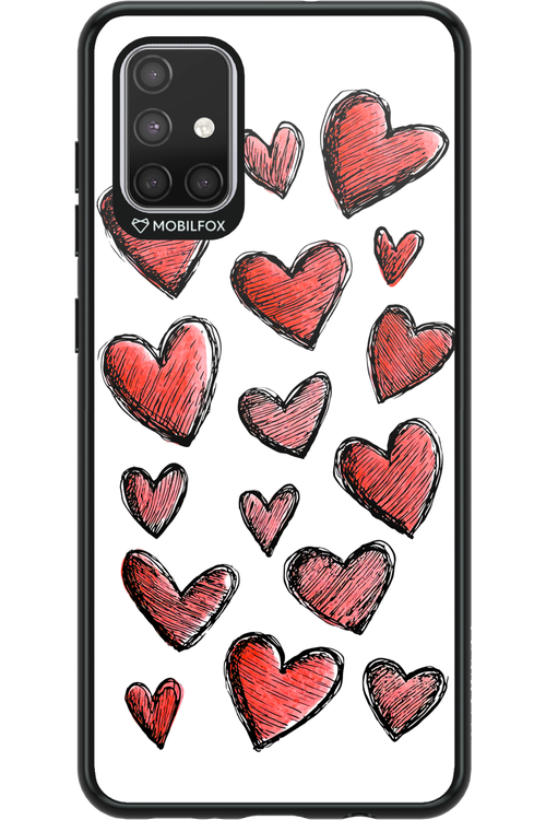 Red Love - Samsung Galaxy A71