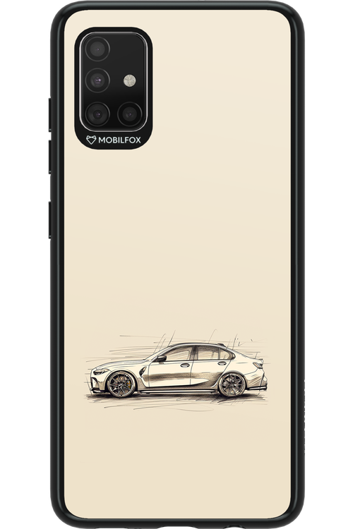 Sketch Car - Samsung Galaxy A51
