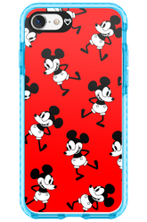 Iconic Mouse (red pattern) - Apple iPhone SE 2020