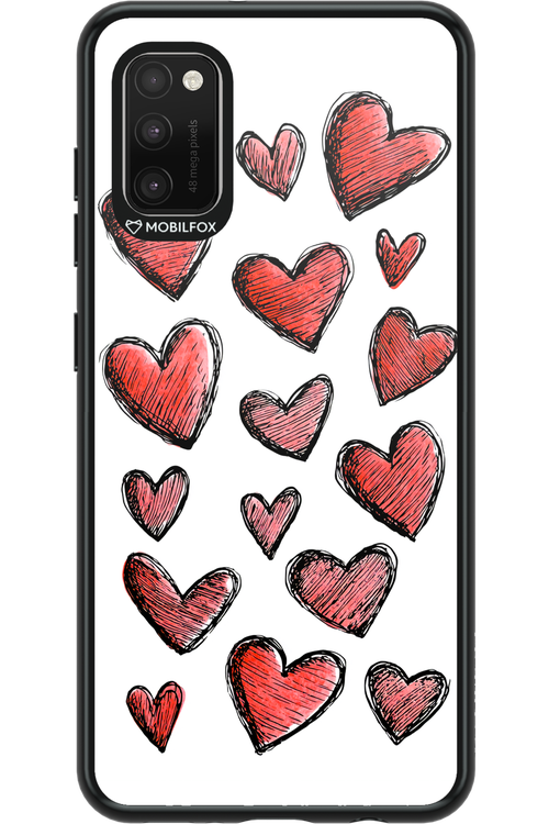 Red Love - Samsung Galaxy A41