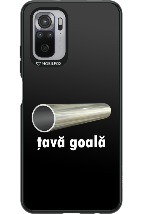 Țavă Goală Black - Xiaomi Redmi Note 10