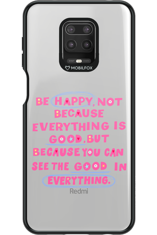 Be Happy - Xiaomi Redmi Note 9 Pro