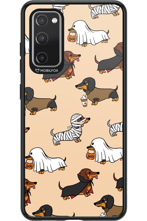 Scary Dachshund - Samsung Galaxy S20 FE