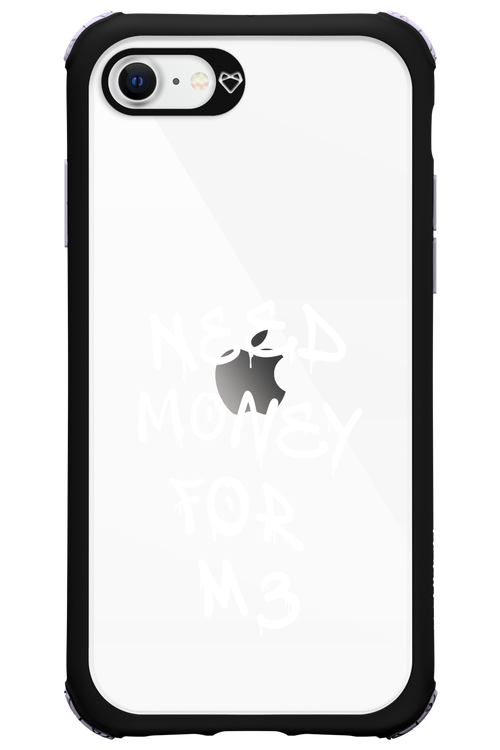 Need M3 Transparent White - Apple iPhone SE 2022