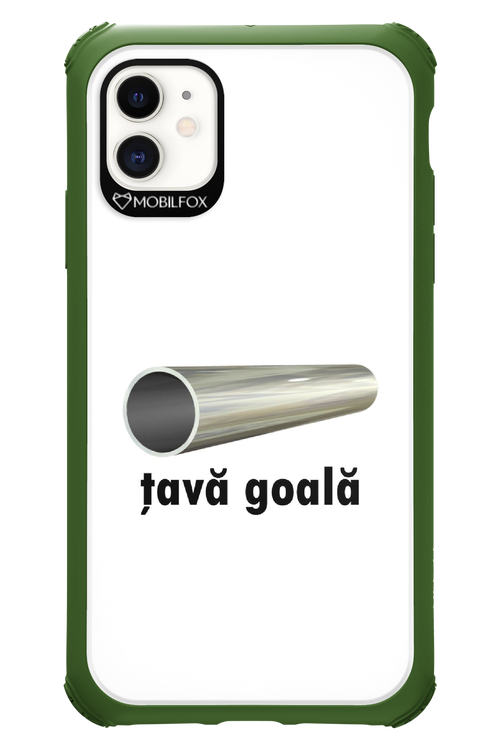 Țavă Goală White - Apple iPhone 11