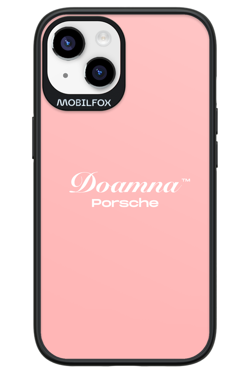 Doamna Porsche (pink) - Apple iPhone 14
