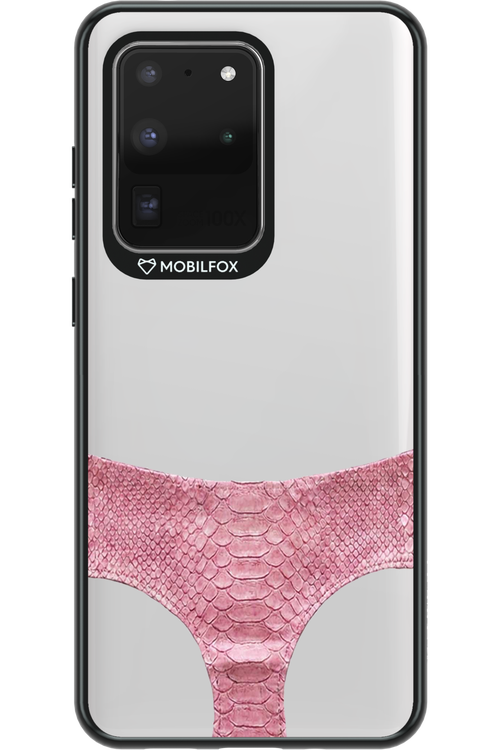Snake Leather Panties Transparent 2.0 - Samsung Galaxy S20 Ultra 5G