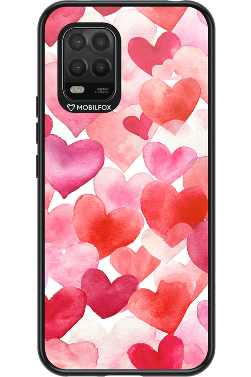 Water Painted Heart - Xiaomi Mi 10 Lite 5G