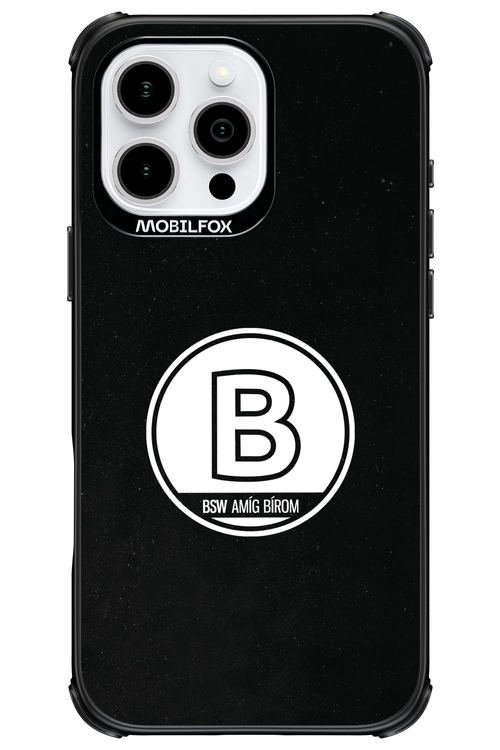 Amig bírom Black - Apple iPhone 16 Pro Max