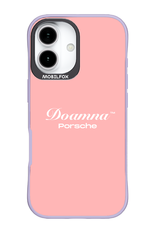 Doamna Porsche (pink) - Apple iPhone 17