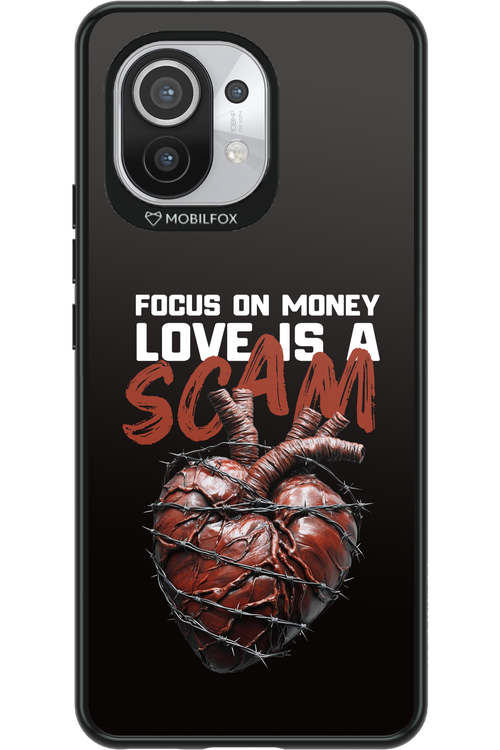 Focus on money, love is a scam - Xiaomi Mi 11 5G