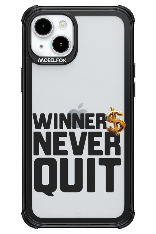 Winners Never Quit - Apple iPhone 15 Plus