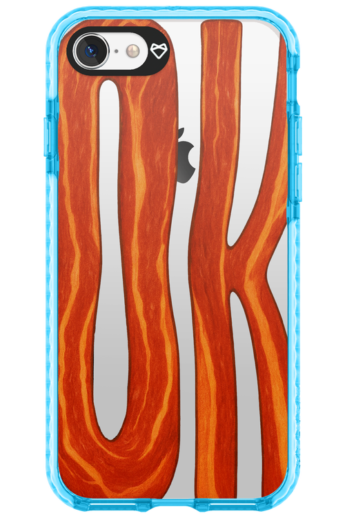 O K (Transparent) - Apple iPhone 7