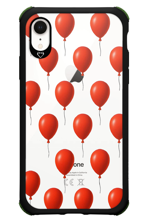 Red Balloons - Apple iPhone XR