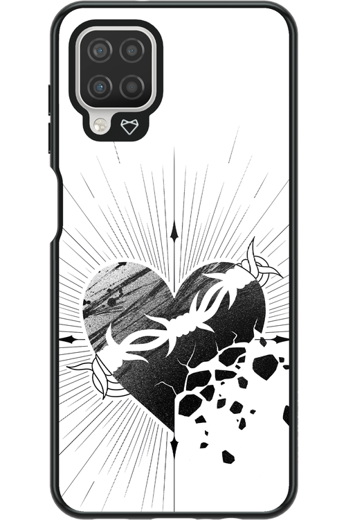 Fekete Szív - Samsung Galaxy A12