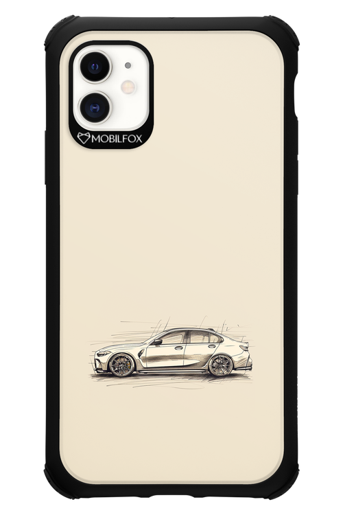 Sketch Car - Apple iPhone 11
