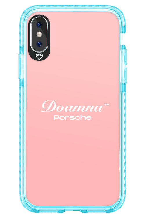 Doamna Porsche (pink) - Apple iPhone X
