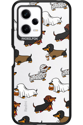 Scary Dachshund (Transparent) - Xiaomi Redmi Note 12 5G