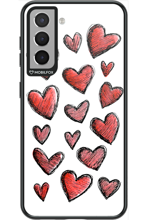 Red Love - Samsung Galaxy S21