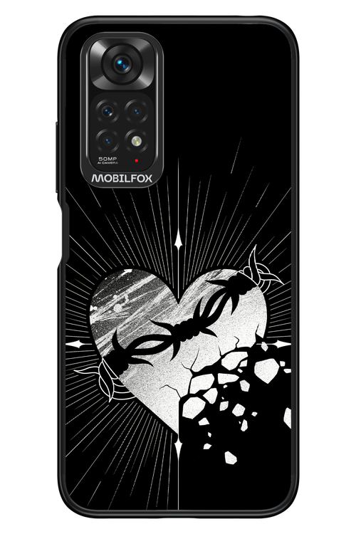 Fehér Szív - Xiaomi Redmi Note 11/11S 4G