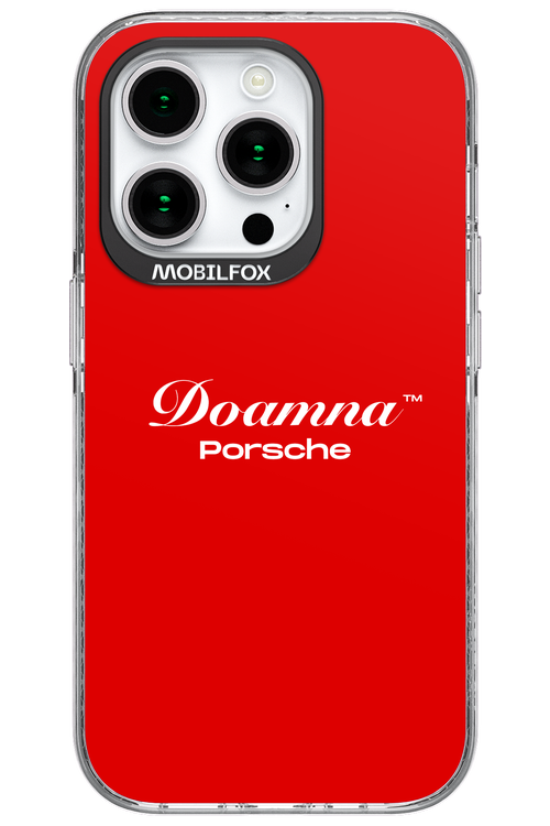 Doamna Porsche (red) - Apple iPhone 15 Pro
