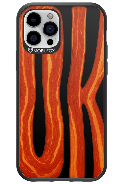 OK (Black-Red) - Apple iPhone 12 Pro