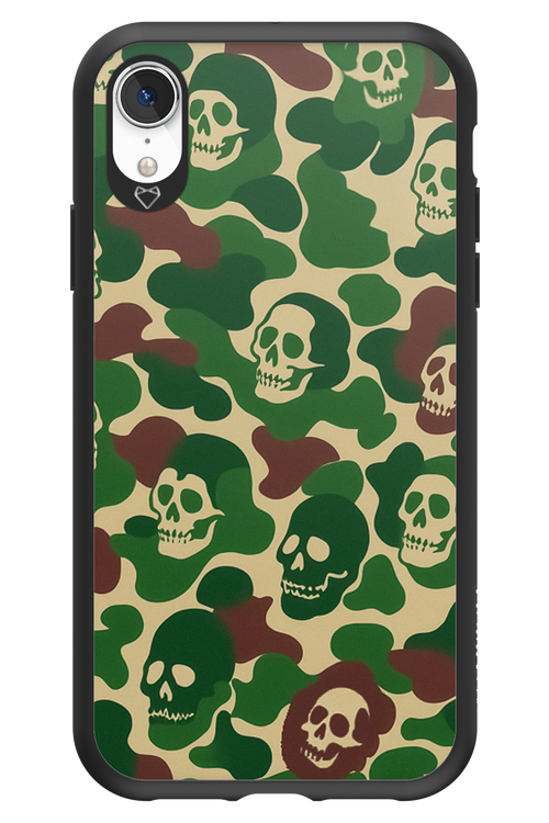 Camo Skull - Apple iPhone XR