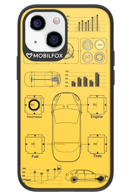 Grid Shift - Apple iPhone 13 Mini