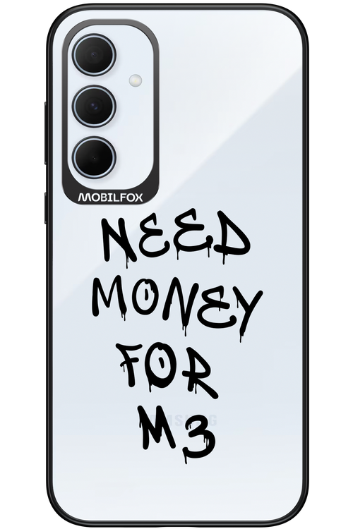 Need M3 Transparent Black - Samsung Galaxy A35