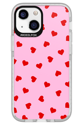 Sprinkle Heart Pink - Apple iPhone 13 Mini