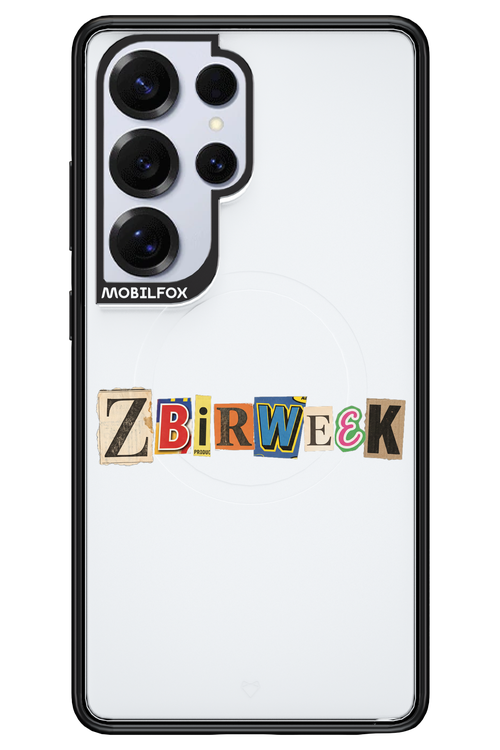 Zbirweek (transparent) 2.0 - Samsung S25 Ultra