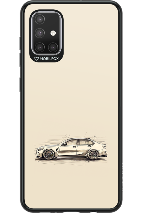Sketch Car - Samsung Galaxy A71