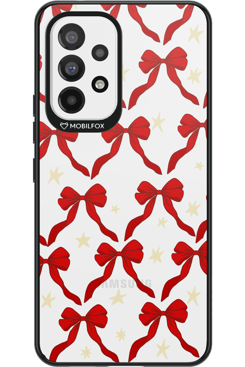 Bow & Stars (Transparent) - Samsung Galaxy A53