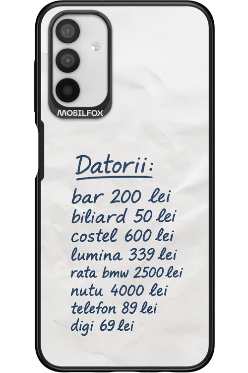 The List - Samsung Galaxy A04s