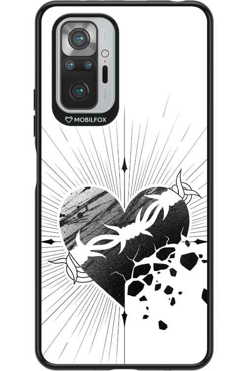 Fekete Szív - Xiaomi Redmi Note 10S