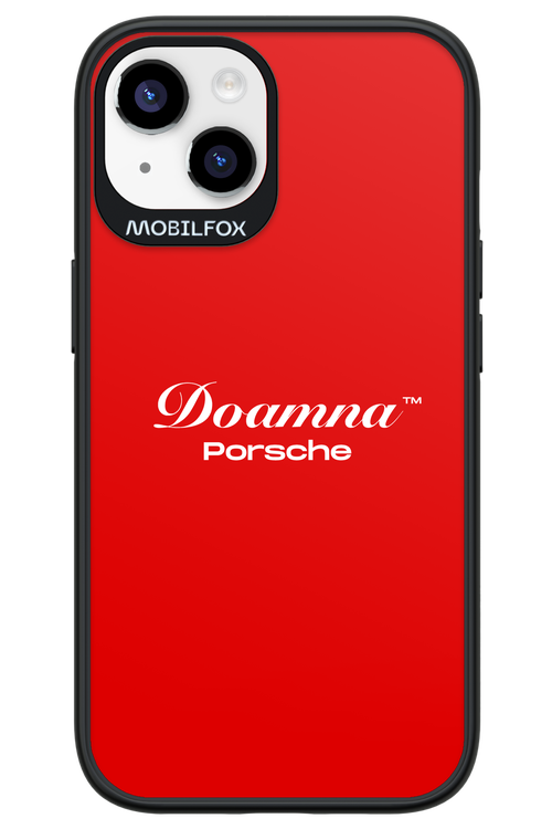 Doamna Porsche (red) - Apple iPhone 14