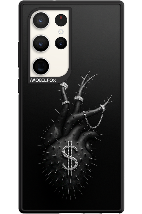Black Heart - Samsung Galaxy S23 Ultra