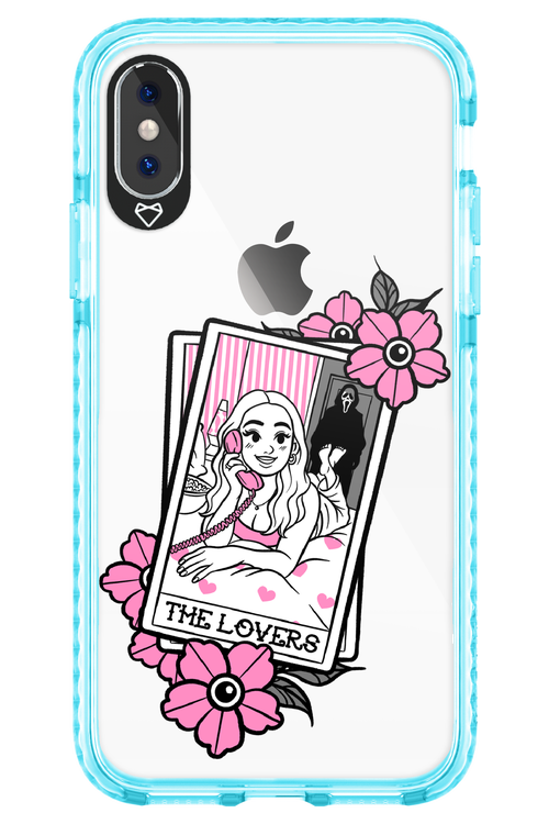 The Spooky Lovers (Transparent) - Apple iPhone X