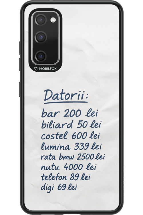 The List - Samsung Galaxy S20 FE