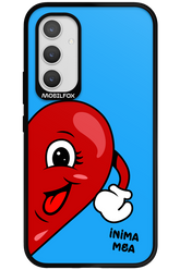 Blue One Heart - Samsung Galaxy A54