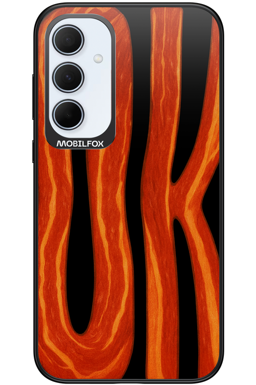 OK (Black-Red) - Samsung Galaxy A35