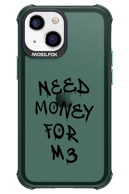 Need M3 Transparent Black - Apple iPhone 13 Mini