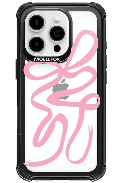 Pink Bow - Apple iPhone 16 Pro