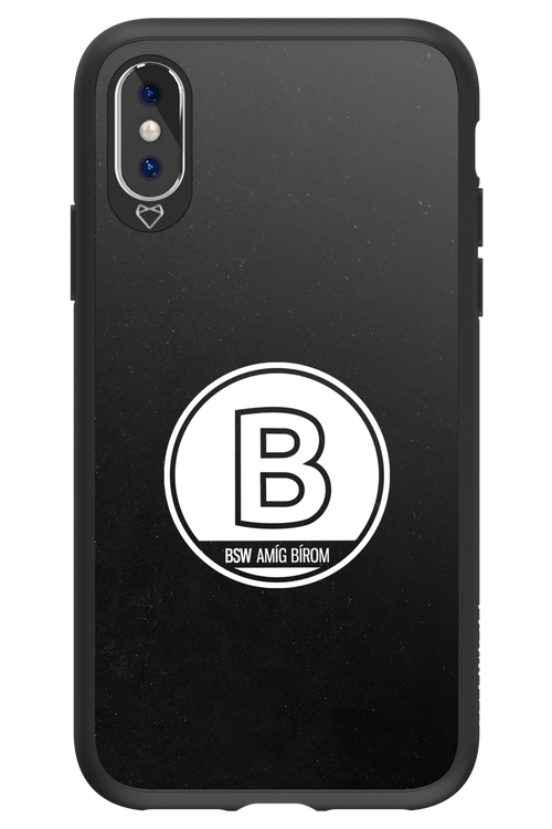 Amig bírom Black - Apple iPhone X